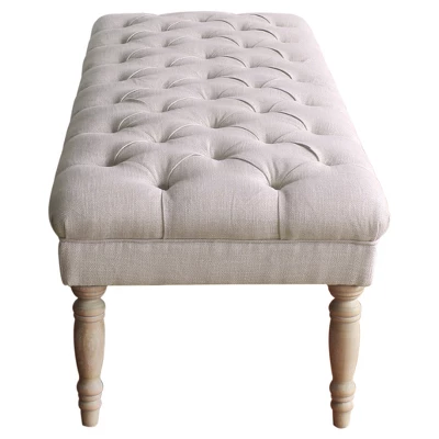 Classic Layla Tufted Bench - HomePop 4 Classic Layla Tufted Bench - HomePop - Image 2