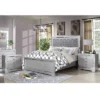 3pc Tenaya Bed With 2 Nightstands Set Silver/Gray - HOMES: Inside + Out 2 3pc Tenaya Bed With 2 Nightstands Set Silver/Gray - HOMES: Inside + Out -Bedroom Home Store GUEST cc25be00 41c0 4e26 8432 6dd852cf5c6d