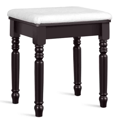 Tangkula 7 Drawers Tri-Folding Vanity Mirror Makeup Dressing Table Set W/ Necklace Hook 11 Tangkula 7 Drawers Tri-Folding Vanity Mirror Makeup Dressing Table Set W/ Necklace Hook - Image 9