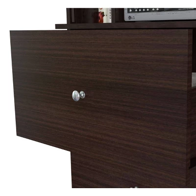 70.9" Video Combo Armoire Espresso - Inval 11 70.9" Video Combo Armoire Espresso - Inval - Image 9