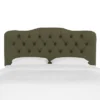 Queen Tufted Headboard Velvet Loden - Skyline Furniture 2 Queen Tufted Headboard Velvet Loden - Skyline Furniture -Bedroom Home Store GUEST ced362fc 87ab 4d4e 8c70 6ea1b9ad3353