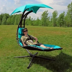 Sunnydaze Decor Sunnydaze Outdoor Hanging Chaise Floating Lounge Chair With Canopy Umbrella And Stand 23 Sunnydaze Decor Sunnydaze Outdoor Hanging Chaise Floating Lounge Chair With Canopy Umbrella And Stand -Bedroom Home Store GUEST cfafc2f6 e481 4a34 ad39 6b9e72881cde