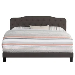 Nicole Upholstered Headboard Stone Fabric/Metal (Frame Not Included) - Hillsdale Furniture 14 Nicole Upholstered Headboard Stone Fabric/Metal (Frame Not Included) - Hillsdale Furniture -Bedroom Home Store GUEST d19fc965 2cef 442e 8a67 34e3dd2b8f00
