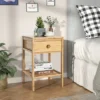 Costway Bamboo Nightstand Natural Side End Table W/Drawer For Living Room Bedroom 1 Costway Bamboo Nightstand Natural Side End Table W/Drawer For Living Room Bedroom -Bedroom Home Store GUEST d1cc05c9 1026 4ddc ae21 00648a72f405