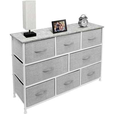 Sorbus 8 Drawer Dresser With Wood Top 12 Sorbus 8 Drawer Dresser With Wood Top - Image 10