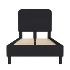 Platform Bed With Headboard And Fabric Upholstered Frame 14 Wooden Slats - Merrick Lane 20 Platform Bed With Headboard And Fabric Upholstered Frame 14 Wooden Slats - Merrick Lane -Bedroom Home Store GUEST d2837147 458e 4df5 8eed 1ba1921fa092