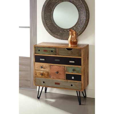 Ventura 9 Drawer Chest Brown - Treasure Trove Accents 4 Ventura 9 Drawer Chest Brown - Treasure Trove Accents - Image 2