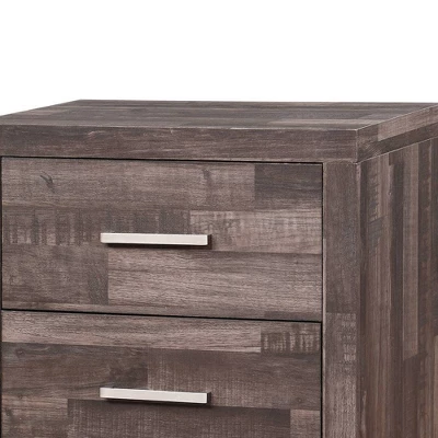 24" Juniper Nightstand Dark Cherry - Acme Furniture 5 24" Juniper Nightstand Dark Cherry - Acme Furniture - Image 3