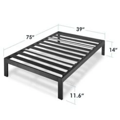 14" Rocky Base Model C Platform Bed Heavy Duty Steel - Mellow 16 14" Rocky Base Model C Platform Bed Heavy Duty Steel - Mellow -Bedroom Home Store GUEST d711f056 b7a5 42de 9970 047bedc4e4df