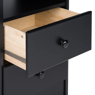 Astrid 2 Drawer Nightstand - Prepac 6 Astrid 2 Drawer Nightstand - Prepac - Image 4