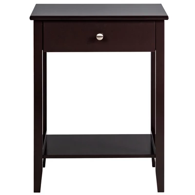 Costway Nightstand End Table Storage Display Bedroom Furniture Drawer Shelf Beside WhiteBrownGrey 10 Costway Nightstand End Table Storage Display Bedroom Furniture Drawer Shelf Beside WhiteBrownGrey - Image 8