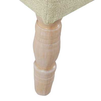 Classic Tufted Medium Bench - HomePop 7 Classic Tufted Medium Bench - HomePop - Image 5