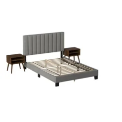 Queen Colbie Upholstered Platform Bed With Nightstands - Picket House Furnishings 27 Queen Colbie Upholstered Platform Bed With Nightstands - Picket House Furnishings -Bedroom Home Store GUEST d9b6077e 83ea 481d 96f5 57d36847e789