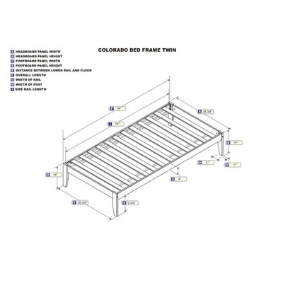 Colorado Bed With USB Turbo Charger - AFI 5 Colorado Bed With USB Turbo Charger - AFI - Image 3