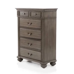 6pc Pennings Traditional Bedroom Set Gray - HOMES: Inside + Out 37 6pc Pennings Traditional Bedroom Set Gray - HOMES: Inside + Out -Bedroom Home Store GUEST d9e3bdb1 ac25 4ab9 89ab 4b3038b10f6b 1