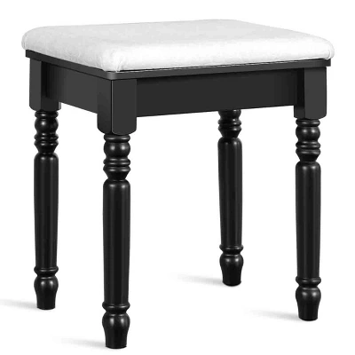 Tangkula 7 Drawers Tri-Folding Vanity Mirror Makeup Dressing Table Set W/ Necklace Hook 9 Tangkula 7 Drawers Tri-Folding Vanity Mirror Makeup Dressing Table Set W/ Necklace Hook - Image 7