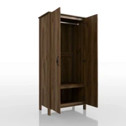 Andreasson Wardrobe Closet Distressed Walnut - HOMES: Inside + Out 21 Andreasson Wardrobe Closet Distressed Walnut - HOMES: Inside + Out -Bedroom Home Store GUEST dcc6ec2d c2dc 4807 946f 8c6ee565a4e6