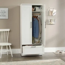 Homeplus Wardrobe Soft White - Sauder 9 Homeplus Wardrobe Soft White - Sauder -Bedroom Home Store GUEST dd1aa682 b070 4236 b3aa ab96df781329