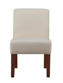 Carl Armless Fabric Upholstered Accent Chair Set Of 2 With Round Wood Side Table Slipper Chairs Sets-Maison Boucle 16 Carl Armless Fabric Upholstered Accent Chair Set Of 2 With Round Wood Side Table Slipper Chairs Sets-Maison Boucle -Bedroom Home Store GUEST dd677310 12a3 4621 ac35 7cb0b9e7dfef