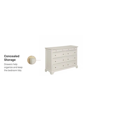 Naples Dresser Off White - Homestyles 8 Naples Dresser Off White - Homestyles - Image 6