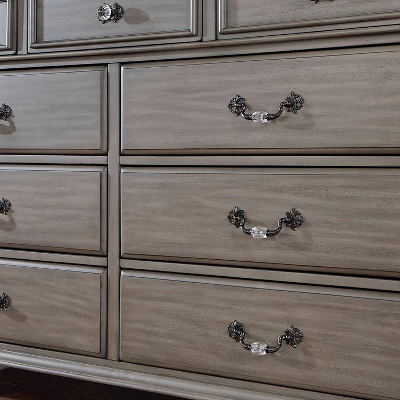6pc Pennings Traditional Bedroom Set Gray - HOMES: Inside + Out 13 6pc Pennings Traditional Bedroom Set Gray - HOMES: Inside + Out - Image 11