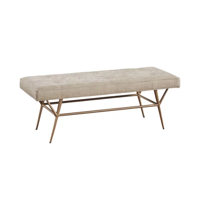 Tinsley Accent Bench Light Tan - Martha Stewart 4 Tinsley Accent Bench Light Tan - Martha Stewart - Image 2