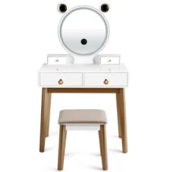 Costway Vanity Dressing Table Set Touch Screen Dimming Mirror 17 Costway Vanity Dressing Table Set Touch Screen Dimming Mirror -Bedroom Home Store GUEST e195238f 7639 46b4 8e74 7b911e8da5d4