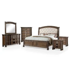 6pc Lellen Bedroom Set Beige/Rustic Natural Tone - HOMES: Inside + Out 36 6pc Lellen Bedroom Set Beige/Rustic Natural Tone - HOMES: Inside + Out -Bedroom Home Store GUEST e399fb03 4694 4d17 a9dd 4cbb64bf211b