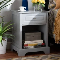 1 Drawer Chase Wood Nightstand - Baxton Studio 14 1 Drawer Chase Wood Nightstand - Baxton Studio -Bedroom Home Store GUEST e3bdf68c e2b0 4ce9 b016 6cbbe21fc7e6