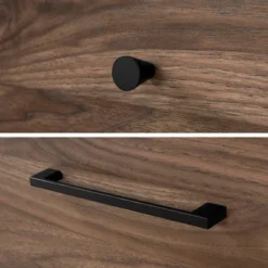 Flam 7 Drawer Double Dresser Natural Walnut/Matte Black - South Shore 11 Flam 7 Drawer Double Dresser Natural Walnut/Matte Black - South Shore -Bedroom Home Store GUEST e3df1614 0d65 46ad be16 9b7894b12712