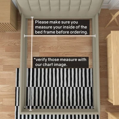 Continental Sleep, 0.75-Inch Standard Vertical Mattress Support Wooden Bunkie Board/Slats 4 Continental Sleep, 0.75-Inch Standard Vertical Mattress Support Wooden Bunkie Board/Slats - Image 2