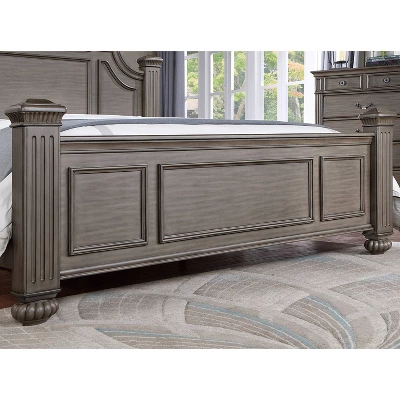 5pc Pennings Traditional Bedroom Set Gray - HOMES: Inside + Out 9 5pc Pennings Traditional Bedroom Set Gray - HOMES: Inside + Out - Image 7