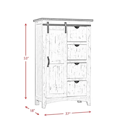 Darby Wardrobe Chest White - Picket House Furnishings 13 Darby Wardrobe Chest White - Picket House Furnishings - Image 11