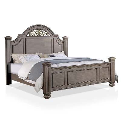 5pc Pennings Traditional Bedroom Set Gray - HOMES: Inside + Out 13 5pc Pennings Traditional Bedroom Set Gray - HOMES: Inside + Out - Image 11