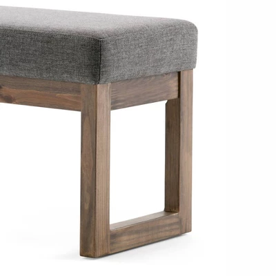 Small Madison Footstool Ottoman Bench - WyndenHall 4 Small Madison Footstool Ottoman Bench - WyndenHall - Image 2