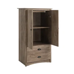 Salt Spring 2 Door Armoire Drifted Gray - Prepac 12 Salt Spring 2 Door Armoire Drifted Gray - Prepac -Bedroom Home Store GUEST eb789d1b 1bbf 47fc a9c2 078214147fd2