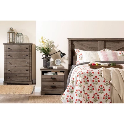 Lilak 2 Drawer Nightstand - South Shore 5 Lilak 2 Drawer Nightstand - South Shore - Image 3