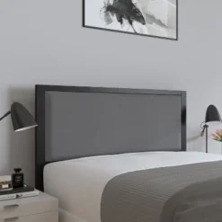 Merrick Lane Headboard Upholstered Headboard With Metal Frame And Adjustable Rail Slots 14 Merrick Lane Headboard Upholstered Headboard With Metal Frame And Adjustable Rail Slots -Bedroom Home Store GUEST ebedfe1b 5c5a 46c7 960f ac81d8a055fa