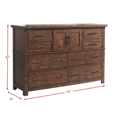 Dex Dresser Walnut Brown - Picket House Furnishings 8 Dex Dresser Walnut Brown - Picket House Furnishings - Image 6