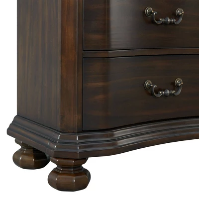 Serena 5 Drawer Chest Espresso - Picket House Furnishings 8 Serena 5 Drawer Chest Espresso - Picket House Furnishings - Image 6