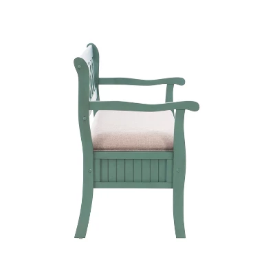 Alina Storage Bench - Powell Company 9 Alina Storage Bench - Powell Company - Image 7