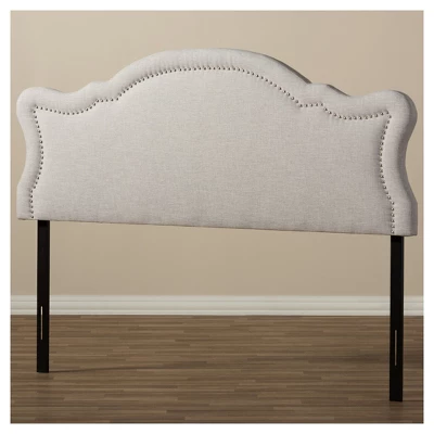 Queen Avery Modern And Contemporary Fabric Headboard Gray - Baxton Studio 5 Queen Avery Modern And Contemporary Fabric Headboard Gray - Baxton Studio - Image 3