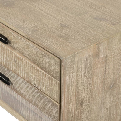 3pc Baly Bedroom Set Brushed - Armen Living 8 3pc Baly Bedroom Set Brushed - Armen Living - Image 6