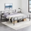 Yaheetech Metal-Framed Bed, Platform Bed With Headboard And Footboard 2 Yaheetech Metal-Framed Bed, Platform Bed With Headboard And Footboard -Bedroom Home Store GUEST f0c9e756 98dc 4bac ad8d 061f45ba540f