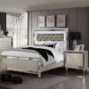 2pc Queen La Mesa Bedroom Set With Nightstand Silver - HOMES: Inside + Out 1 2pc Queen La Mesa Bedroom Set With Nightstand Silver - HOMES: Inside + Out -Bedroom Home Store GUEST f139dc12 4dc3 4a26 be8a 8ad309358592
