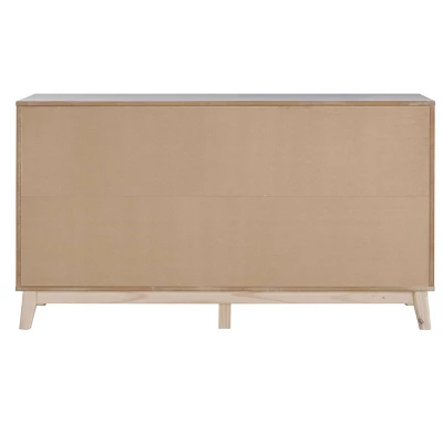 60" 6 Drawer Double Dresser - Alaterre Furniture 11 60" 6 Drawer Double Dresser - Alaterre Furniture - Image 9