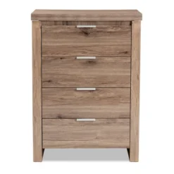 Laverne Modern And Contemporary Oak Finished 4 Drawer Chest Brown - Baxton Studio 11 Laverne Modern And Contemporary Oak Finished 4 Drawer Chest Brown - Baxton Studio -Bedroom Home Store GUEST f1d03fa7 85fd 470b 99ff 70c38a8553c6