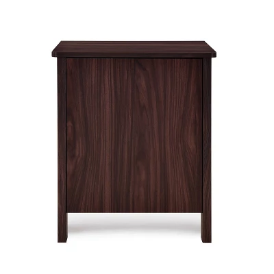 3pc Olimont Contemporary Dresser And Nightstand Set Walnut - Christopher Knight Home 3 3pc Olimont Contemporary Dresser And Nightstand Set Walnut - Christopher Knight Home