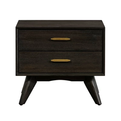 3pc Baly Bedroom Set Brushed - Armen Living 4 3pc Baly Bedroom Set Brushed - Armen Living - Image 2