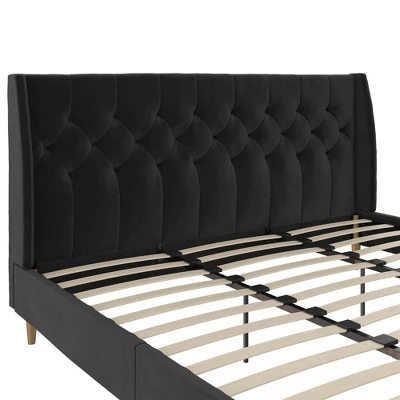 Her Majesty Upholstered Bed - Paris Hilton X The Novogratz 7 Her Majesty Upholstered Bed - Paris Hilton X The Novogratz - Image 5
